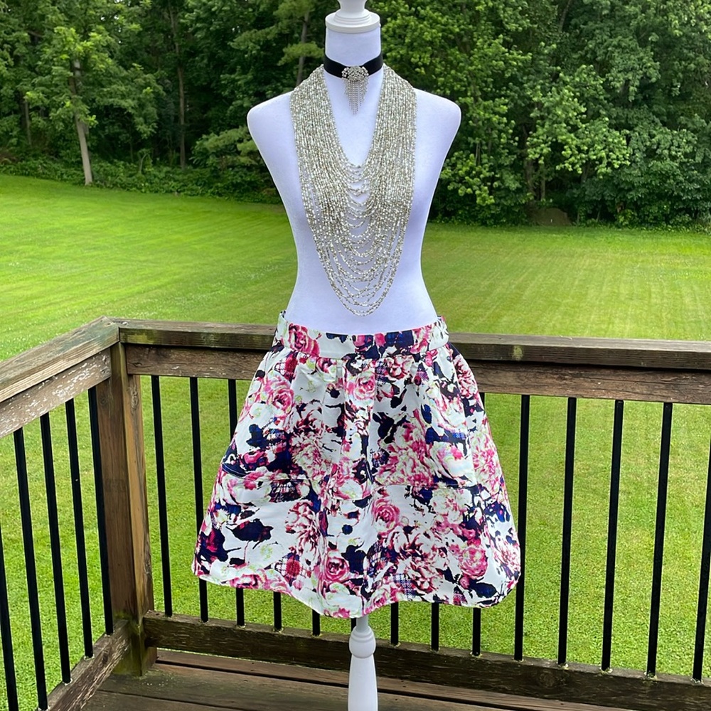 Uniquely Floral Skater Mini by Express